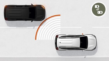 Предупреждение за наличие на обект „сляпата“ точка – Новата Dacia Jogger 