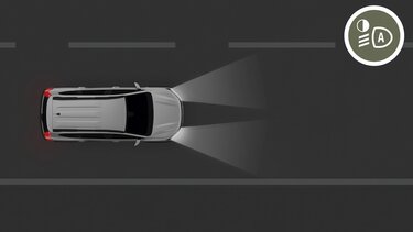 Automatické přepínání dálkových světel – nový vůz Dacia Jogger 