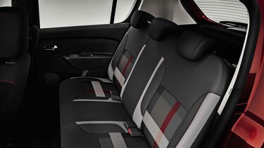 Dacia Sandero Stepway série limitée Techroad - Vue de l'intérieur et des places arrières