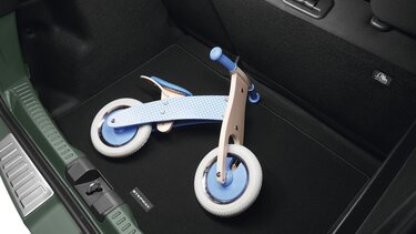 Wykładzina bagażnika i pojemnik do bagażnika Sandero Stepway 