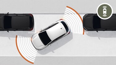Sandero Stepway – kontrola vzdálenosti při parkování a zadní kamera