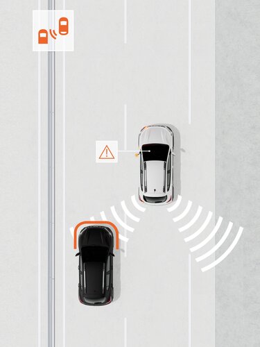 Sandero Stepway - Blind spot warning