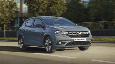Sandero citadino - dianteira 