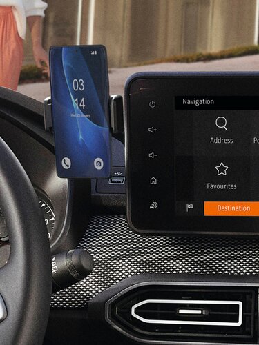 Sandero Journey - Supporto per telefono removibile