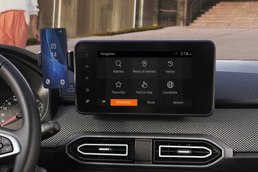 Sandero Journey - Supporto per telefono removibile