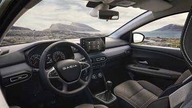 visuel console centrale véhicule Dacia