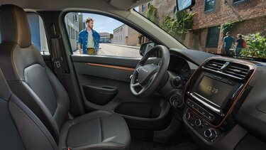 Dacia vehicle dashboard visual