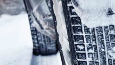 Dacia banden in de sneeuw