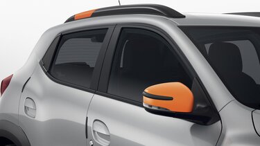 Nowa Dacia Spring zabezpieczenie krawędzi drzwi i lusterek wstecznych