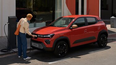 Carregamento do Dacia Spring