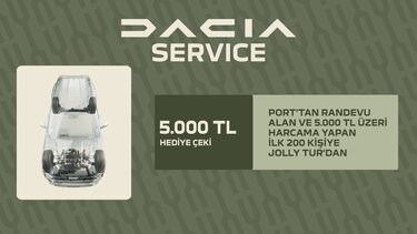 Dacia  - Satış sonrası kampanya