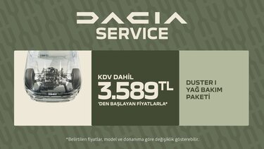 Dacia  - Satış sonrası kampanya