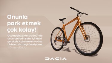 Otomobilsiz Kent Günü - Bisiklet - Dacia