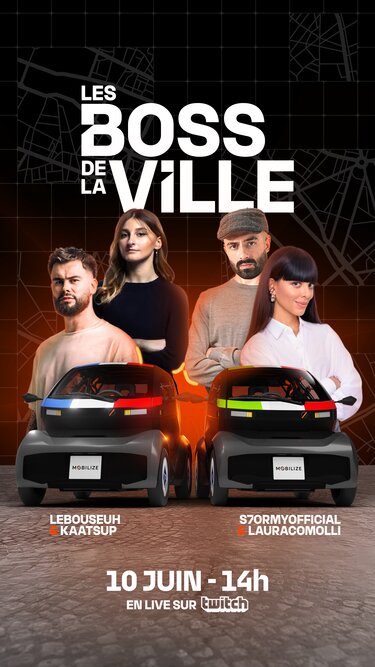 Mobilize Duo en live sur Twitch