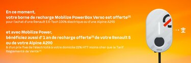 Mobilize borne de charge 