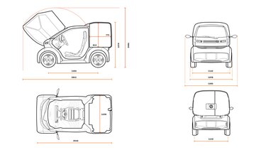 Mobilize Bento – Abmessungen