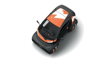 Mobilize Duo - pack personnalisation - pack orange Iconic - toit