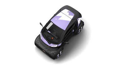 Mobilize Duo - pack personnalisation - pack violet chic - toit