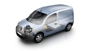 Renault KANGOO Z.E. Dimensiones y motores