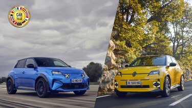 Renault  5 E-Tech Electric und Alpine A290 sind „car of the year 2025”