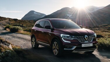 Renault KOLEOS in den Bergen