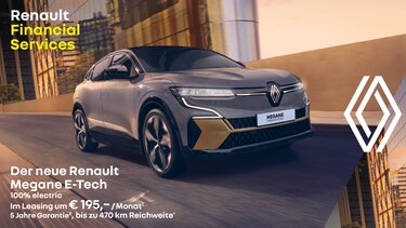 Renault Megane E-Tech Electric Finance