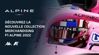 Collection merchandising - Renault - Alpine