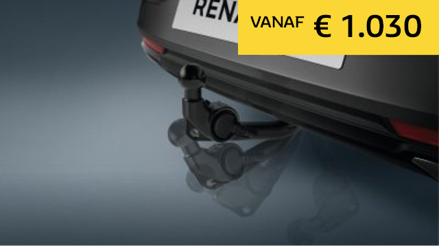 Inklapbare trekhaak - Renault