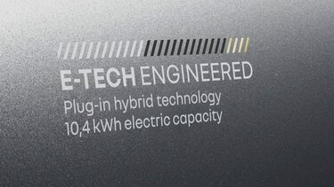 Badge E-Tech plug-in hybrid | Renault