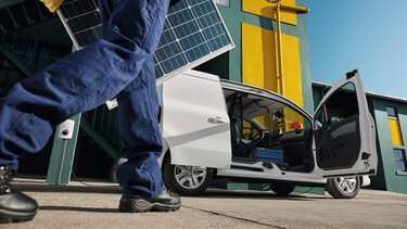 Grande zone de chargement | Renault Kangoo Van E-Tech 100% electric