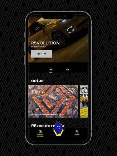Renault 5 - application reno - Renault