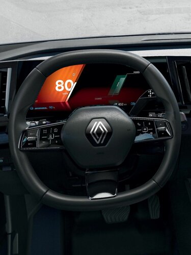 controles - Megane E-Tech 100% elétrico - Renault