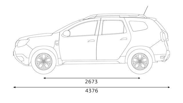 Размер ступицы renault duster