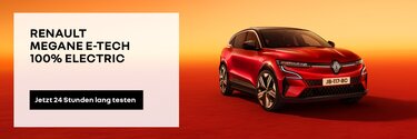 Testen Sie den Renault Megane E-Tech 100% electric