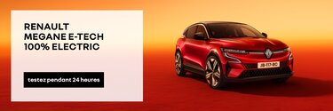 Testez Renault Megane E-Tech 100% electric