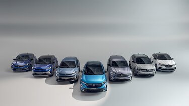 Die Renault Modellpalette