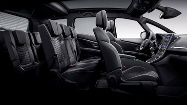 Renault Grand SCENIC Black Edition 3D – Innenraum