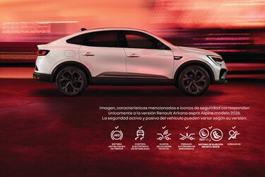 Renault Arkana E-Tech híbrido - altura libre al suelo, doble tubo de escape