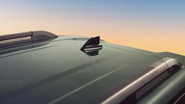 antena tiburón - Renault Duster E-tech