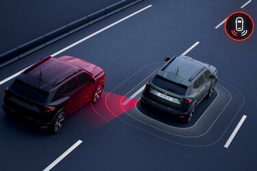 Renault Duster - alerta de punto ciego
