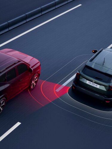 Renault Duster - alerta de punto ciego