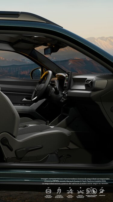 Renault Duster - onboard storage