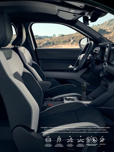 Renault Duster - gran espacio interior
