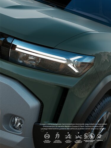 Renault Duster - luces LED delanteras y traseras 