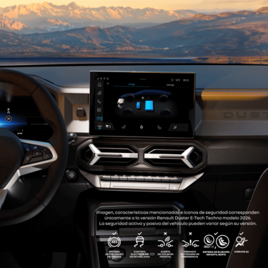 Renault Duster - access to E‑Tech full hybrid features 