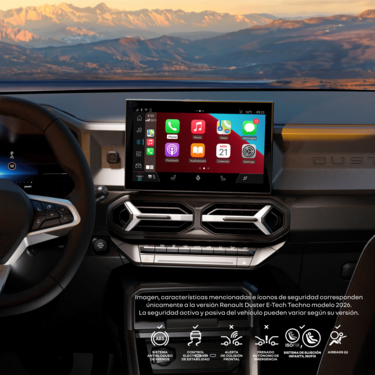 Renault Duster - 10.1" multimedia touchscreen