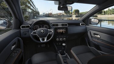 Renault DUSTER - Vista interior volante