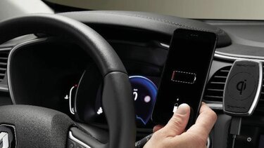 Renault kardian - Soporte Smartphone carga inalámbrica