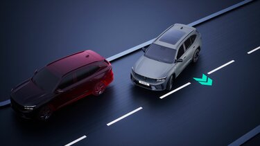 Renault Koleos: ayuda para las maniobras de evasión