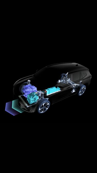 Renault Koleos full hybrid E-Tech: motor